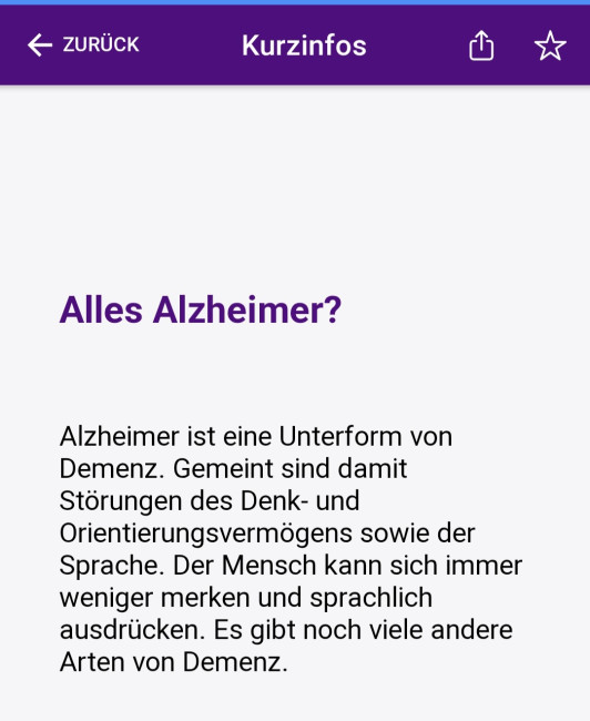 Kurzinformationen