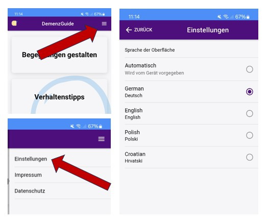 Wie Sie die richtige Sprache finden