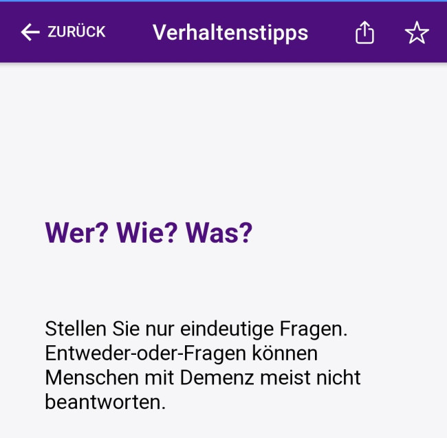 Tipps für den Alltag